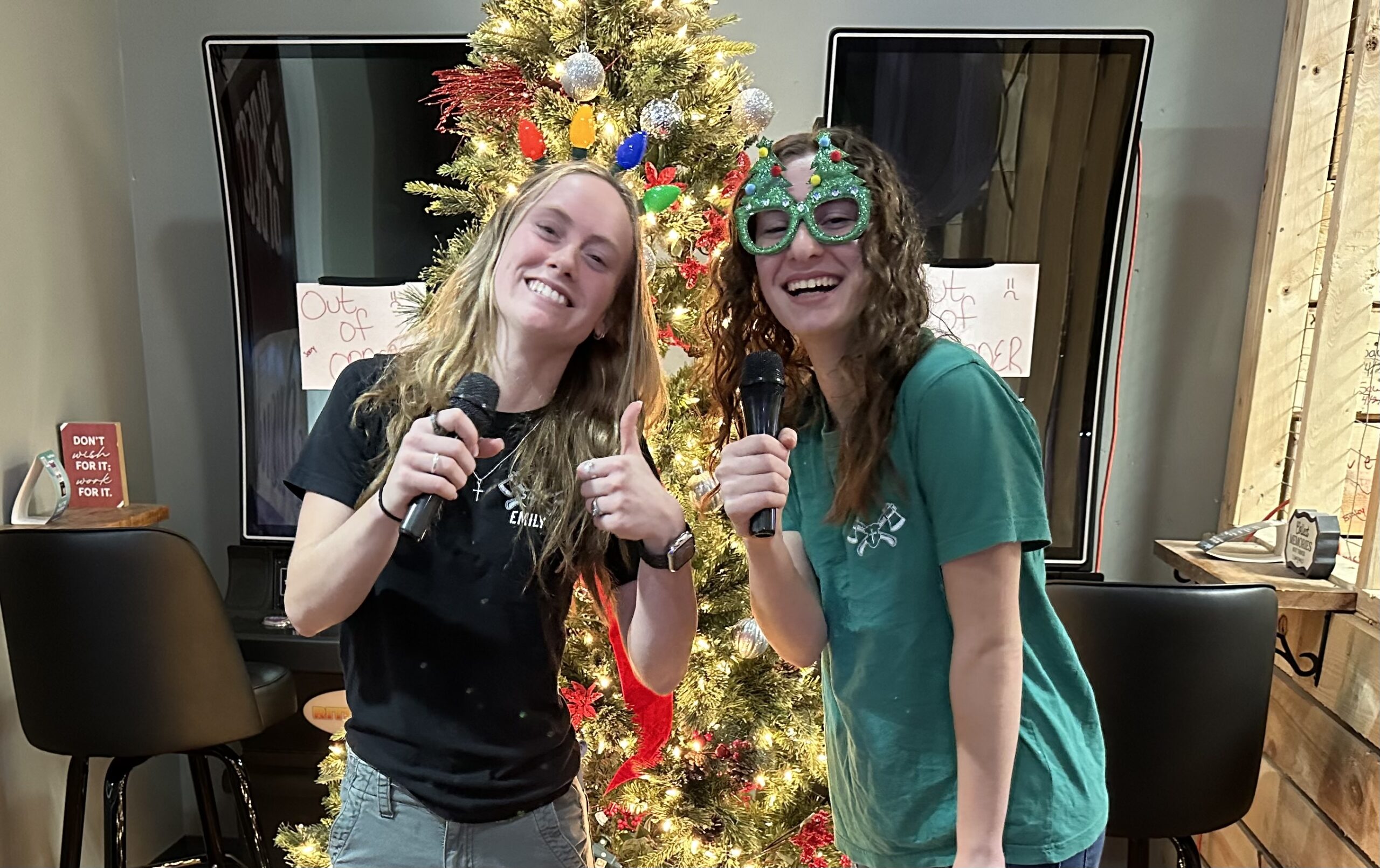 Highlights: Shenandoah Valley Axe Throwing Co 12/2/2023 Karaoke with Dan McDermott route11dj.com