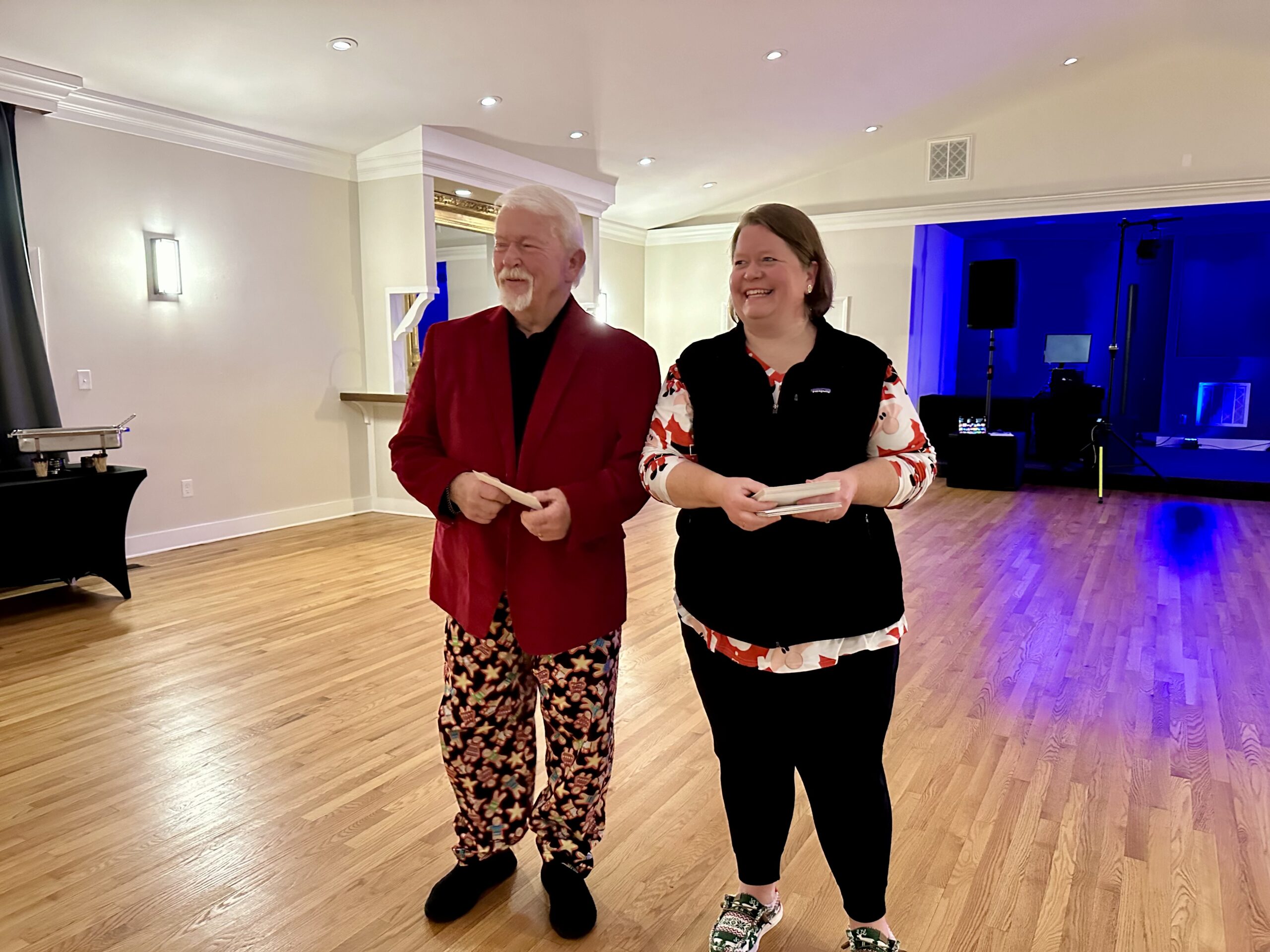 Highlights: The Apple House Staff Christmas Party 12/4/2023 Karaoke with Dan McDermott route11dj.com