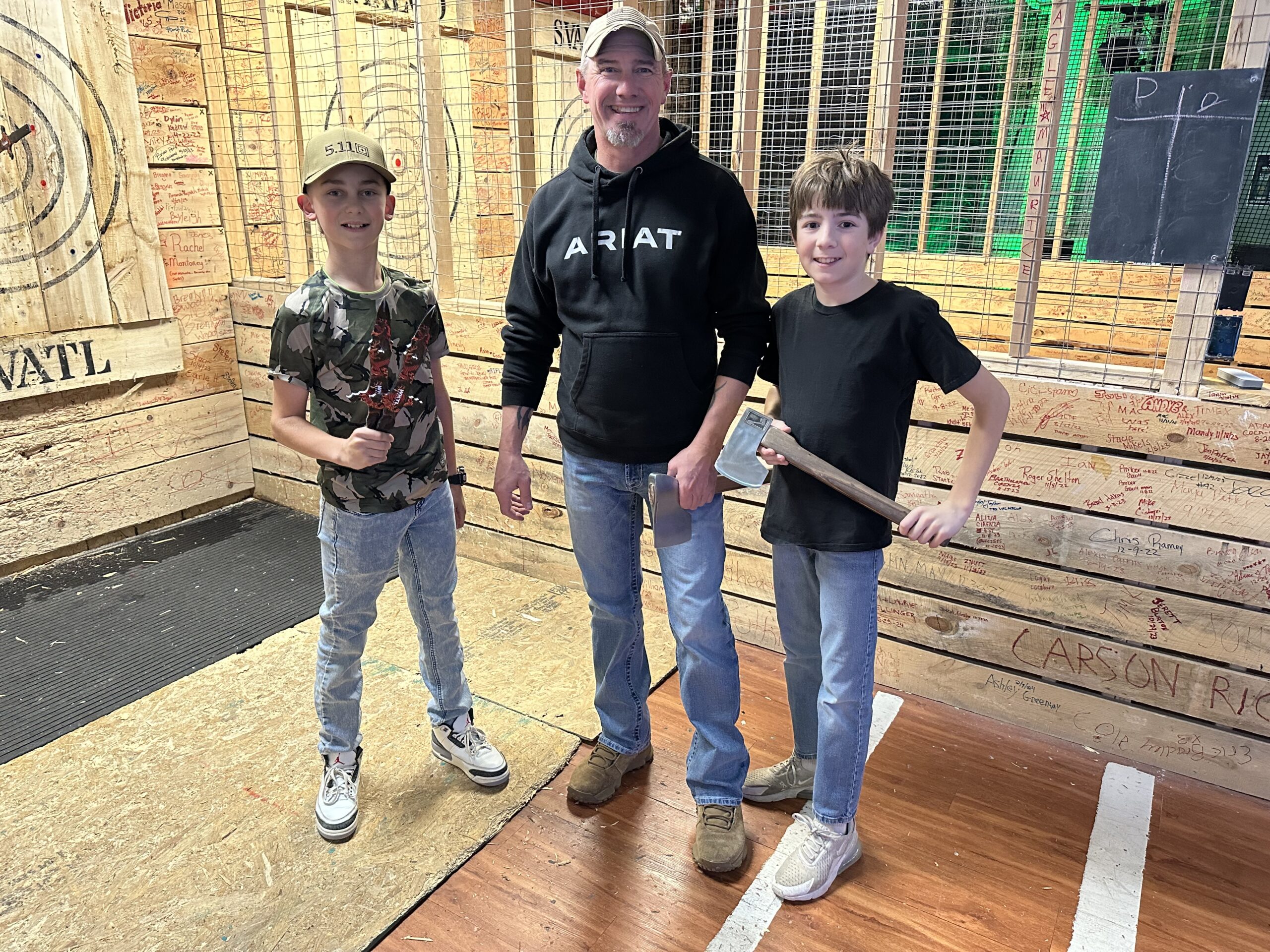 Shenandoah Valley Axe Throwing Co. Music Bingo and Karaoke 12/7/2024 with Dan McDermott route11dj.com