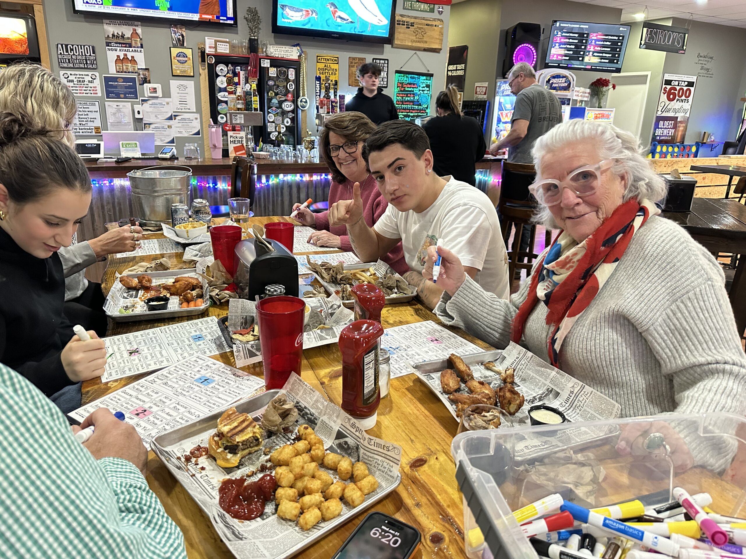 Shenandoah Valley Axe Throwing Co Trivia and Music Bingo 1/21/26
