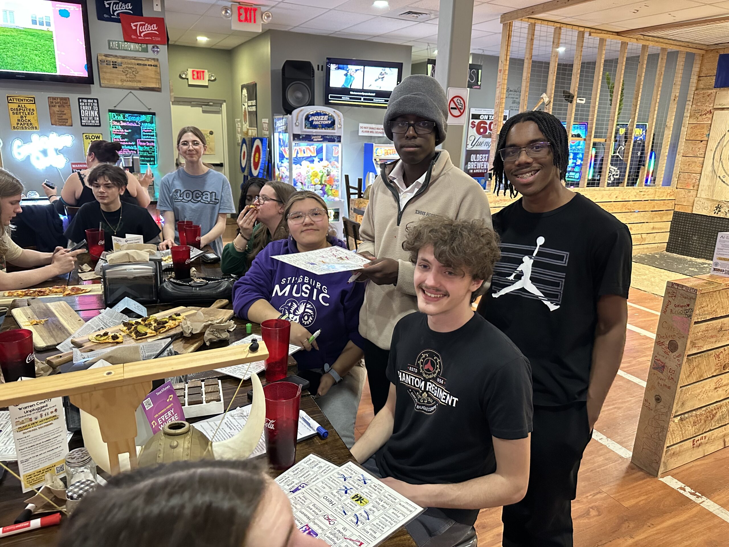 Shenandoah Valley Axe Throwing Co Karaoke and Music Bingo 2/21/26 w/ Route 11 DJ